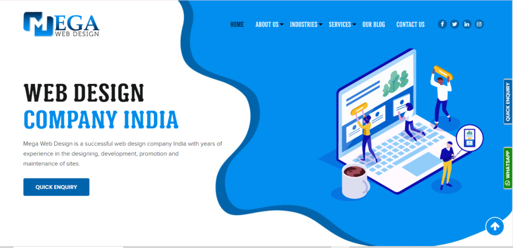 web designing company in india